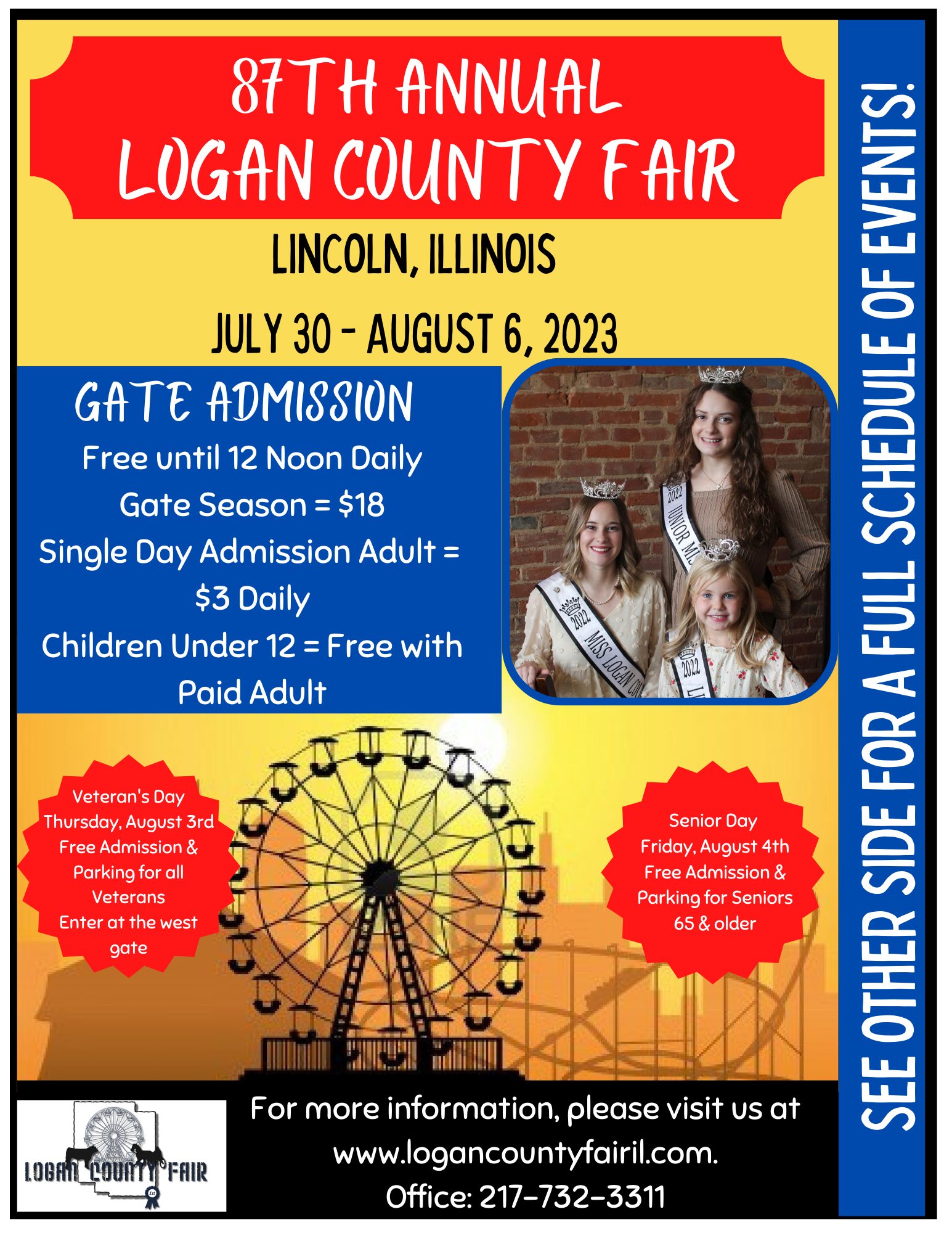 Logan Co Il County Fair Schedule 2024 - carte de noel 2023carte de noel